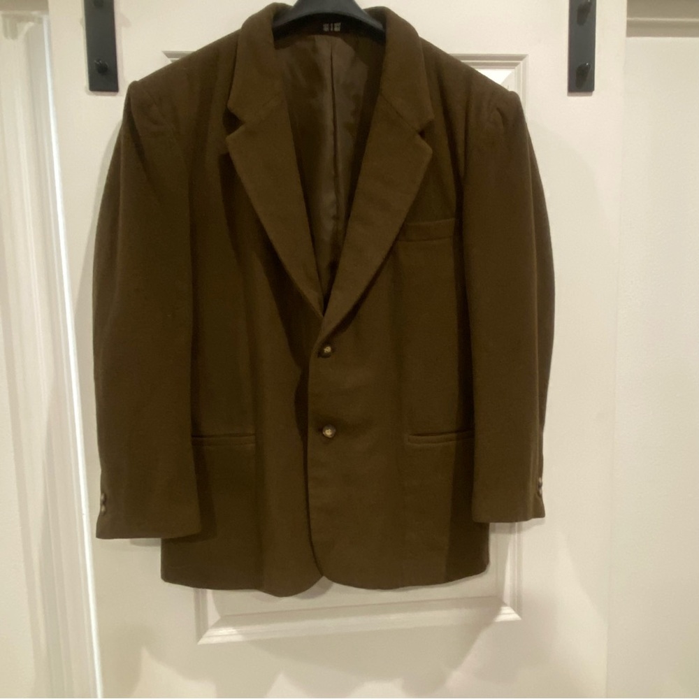 GAP Tan Wool Blend Blazer